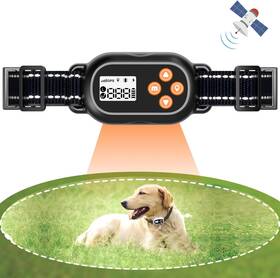 Hejohjy 313108842893 Wireless Dog Fence - Gps Collar Rechargeable 3 Modes For Medium/large Dogs