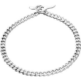 Herm Sprenger 022853071637 Chrome Plated Steel Dog Training Collar With Flat Narrow Round