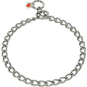 Herm Sprenger 5111204555 Stainless Steel Dog Collar With Round Links Choke Chain For Sma