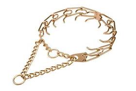 Herm Sprenger Pinch Dog Collars 50004-67 Curogan Ultra-plus Collar With Center-plate And Assembly