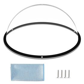 Hicaptain 973618172336 Dog Fence Window 12.5 Acrylic Dome Clear Pet Bubble