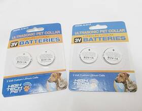 High Tech Pet 032868105504 4-pack Electronic Collar Battery For Model Ms-4 And Ms-5