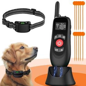 Howfateam 662987032483 Wireless Dog Fence System 2 In 1 Electric For Dogs With Smart Magnetic
