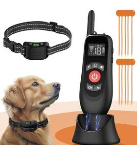 Howfateam Kd-w2 2 In 1 Training System Wireless Dog Fence And Remote Control Collar