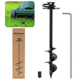 Iklekione Ikle-3 Dog Tie Out Stake 360 Swivel Stake-no Tangle Outdoor Anti-ru
