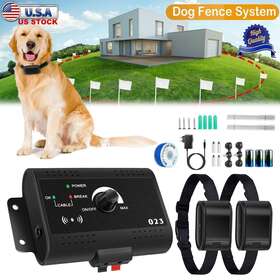 Imountek 617201854754 Wireless Electric Dog Fence Pet Containment System Safe Shock Collars Receiver