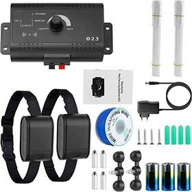 Imountek 731716377451 Electric Dog Fence System For Dogs Pet Tone Shock Bou