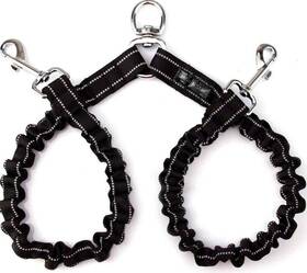 Infiniti Star 725330028851 Double Dog Leash No Tangle Coupler 2 Free Splitter Tandem For