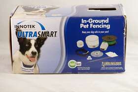 407462 Innotek Ultrasmart Pet Fencing System With Collar And Charger