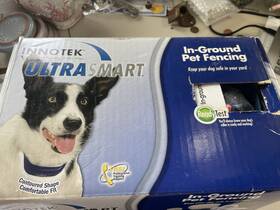 Innotek 762964181675 New Ultra Smart In Ground Pet Fencing System Collar Transmitter Receiver