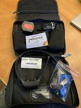 Innotek M017710lf Dog Collar Bag/charger Etc