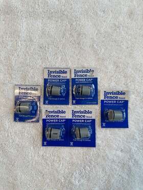 Invisible Fence P115185014760 6 Brand Receiver Dog Collar Battery Power Cap New