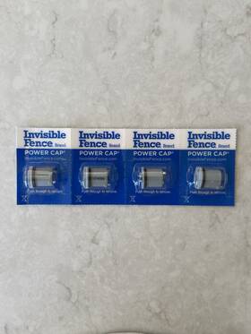 Invisible Fence P119245005958 Power Cap Replacement Battery 4-pack For Dog Collars