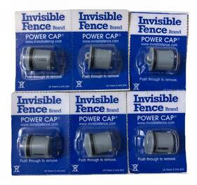 Invisible Fence Pb25125036499 Lot Of 6 New Power Cap Batteries For R21/r22/r51/microlite
