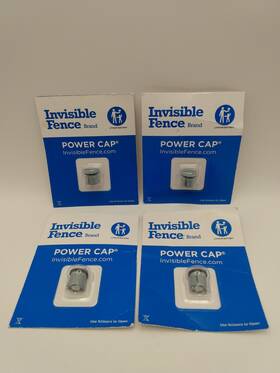 Invisible Fence Pc52245703469 Lot Of 4 New Power Cap Batteries For R21/r22/r51/microlite