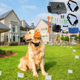 Jahyshow 883148198583 Wireless Electric Dog Fence And Pet Barking Stopper