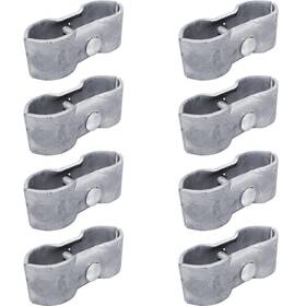 Jake Sales 840129211600 Chain Link Fence Panel Clamps Kennel 8 Set For 1-3/8 F
