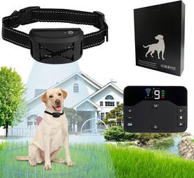 Jkahh 263358861545 Wireless Dog Fence Invisible Electric For Dogs Training Collar Po