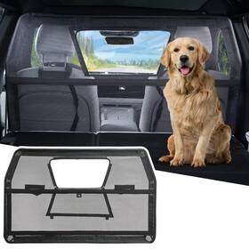 Joytutus A1918-00408-bkmpro 52 Inch Wide Dog Car Barrier With Removable Visual Window F