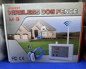 Just Pet X003l87oad Wireless Dog Fence M-3 With Collar New