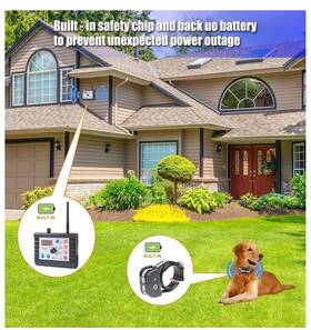 Justpet 09-jy-k6-2c Dog Wireless Fence Pet Training Collar Two Way Signal 2-in-1 System Adjustable