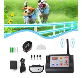 Justpet 613815745945 Wireless Dog Fence Electric Training Collar 2-in-1 Safe Original 100