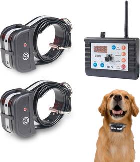 Justpet B0d5d7nbj8 Dog Wireless Fence Training Collar 2024 2 Way Signal Pet 2-in-1 System For