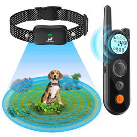 Kaiyikapet 1cw030005-us-kj Wireless Dog Fence System - 25ft To 3500ft Electric For Dogs Shoc