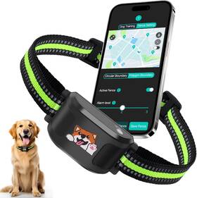 Kangjianzhineng 705353877018 Gps Wireless Dog Fence System Outdoor No Subscription App Geo-fence 3280ft 60