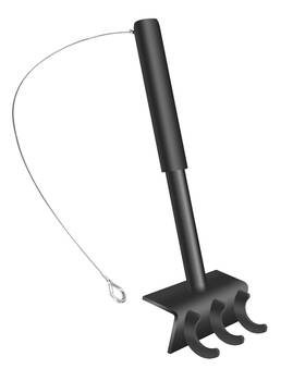 Hzl-yt-241230 Krysolad Chain Link Fence Heavy Duty Top Rail Fabric Hanging Tool 15.7 Inch L