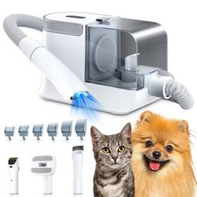 Labigo Pc-s13 Dog Grooming Kit 12000pa Vacuum With Pet Clipper 1.8l Dust