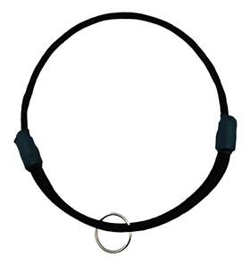 Lassos Boutique 802134726050 National Leash Mountain Rope Dog Id Collar- Lava Butte Black - Medium 14 Inch -20