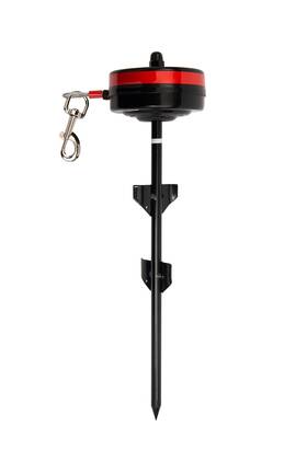 Lixit 527016 Bracket Mount And Stake Retractable Leash Tie Outs For Dogs Lar