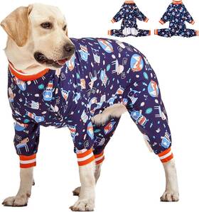 Lovinpet Lp-8jmaotoul Pet Clothes For Large Dogs Nighthawk& Red Fox Orange Blue
