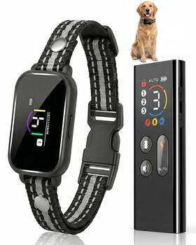 Lf-collar-001 Luckfox Shock Collar For Dogs Dog With Remote Control Tra Inch
