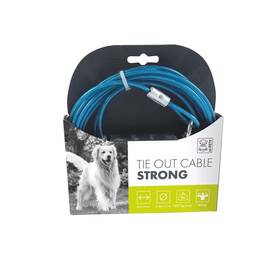 M-pets Me0249 M-pets Strong Dog Tie Out Cable Heavy Duty Steel Tether With Swivel Clip