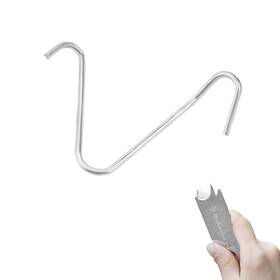 Mabeeze 065007752166 T-post Fence Clips 300 Pack Heavy-duty Galvanized Steel Wire Fas