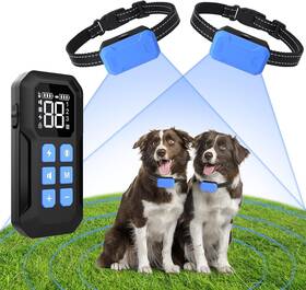 Masbrill 313044984992 - 2 In 1 Electric Dog Fence Wireless And Training Collars For Dogs