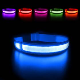 Masbrill Ustz5200u-bm Light Up Dogcollars-rechargeable Led Dog Collar-waterproof Night Wal