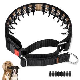 Mayerzon P0501 Dog Collar Patented Martingale No Pull For Small Medium Larg