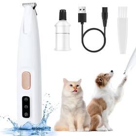 Methill Gywe01 Dog Paw Trimmer With Led Light Upgraded For Dogs Electric C