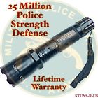 Million Stun Rechargeable 1101-25 Led Srus 25 Police Quality Gun Flashlight Taser Metal