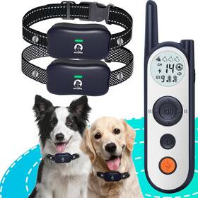 Mimofpet 681243226121 Wireless Dog Fence For 2 Dogs - 25ft To 3500ft Electric 185 Da