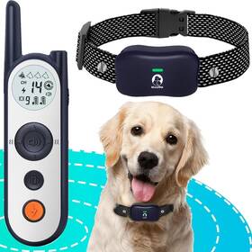 Mimofpet 682063051474 Wireless Dog Fence System With Training Remote 25ft To 3500ft Electric