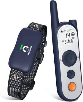 Mimofpet 682491843153 Wireless Dog Fence System With Training Remote - Covers Up To 856-acre Wirele