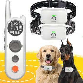 Mimofpet 685384789675 Wireless Dog Fence For 2 Dogs - Multi-mode Electric Covers Up To 856-ac