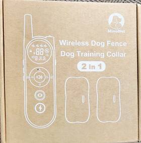 Mimofpet B0djsqh8x6 New Wireless Dog Fence For 2 Dogs-25ft To 3500ft Electric Dogs