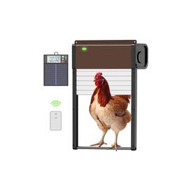 Mir0eseth Tr-jm-001 Automatic-chicken-coop-door-solar - Powered With Timer Light Senso... Fast Ship