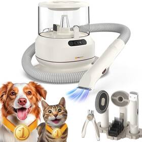 Miu Pet Pgkv-001 Dog Grooming Vacuum Kit 2.5l Large Capacity Dogs And Cats For Shedding