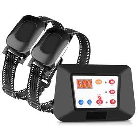 Moclever 731716376058 Wireless Dog Fence System Electric Training Collar With Remote 2 Inch